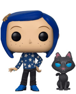 FIGURA POP CORALINE WITH CAT