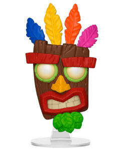 FIGURA POP CRASH BADICOOT AKU AKU