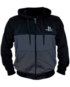 CHAMARRA DEPORTIVA PLAYSTATION 4 NEGRA GRANDE