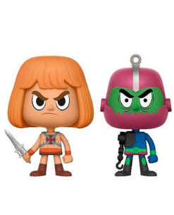 CONJUNTO DE FIGURAS VYNL MASTERS OF THE UNIVERSE HEMAN Y TRAPJAW