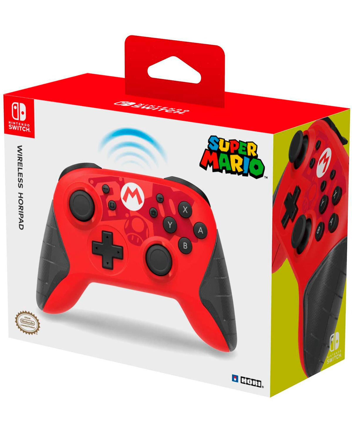 CONTROL PRO NINTENDO SWITCH INALAMBRICO HORI MARIO BROS - Image 2