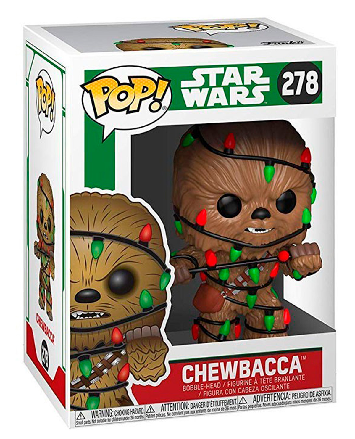 FIGURA POP CHRISTMAS STAR WARS CHEWBACCA - Image 2