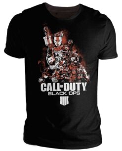 PLAYERA CALL OF DUTY BLACK OPS IIII SPECIALISTS GROUP NEGRA GRANDE