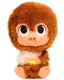 PELUCHE SUPERCUTE FANTASTIC BEASTS 2 NIFFLER BEBE CAFE Y BLANCO 15 CM