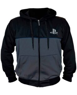 CHAMARRA DEPORTIVA PLAYSTATION 4 NEGRA GRANDE