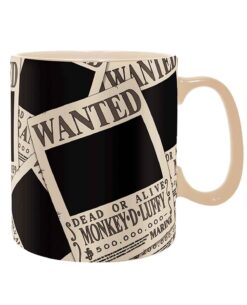TAZA DE CERAMICA SENSIBLE AL CALOR ONE PIECE WANTED
