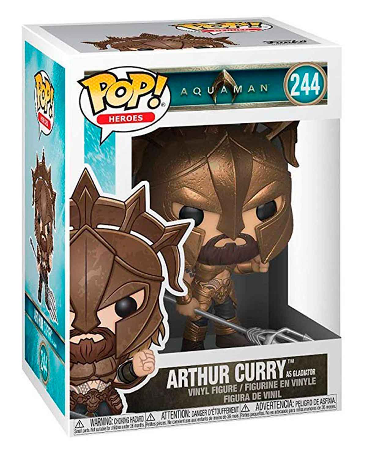 FIGURA POP AQUAMAN ARTHUR CURRY GLADIADOR - Image 2