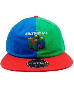 GORRA SNAPBACK NINTENDO 64 TRICOLOR