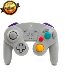 CONTROL NINTENDO SWITCH INALAMBRICO POWER A GAMECUBE GRIS EXCLUSIVO GAMEPLANET