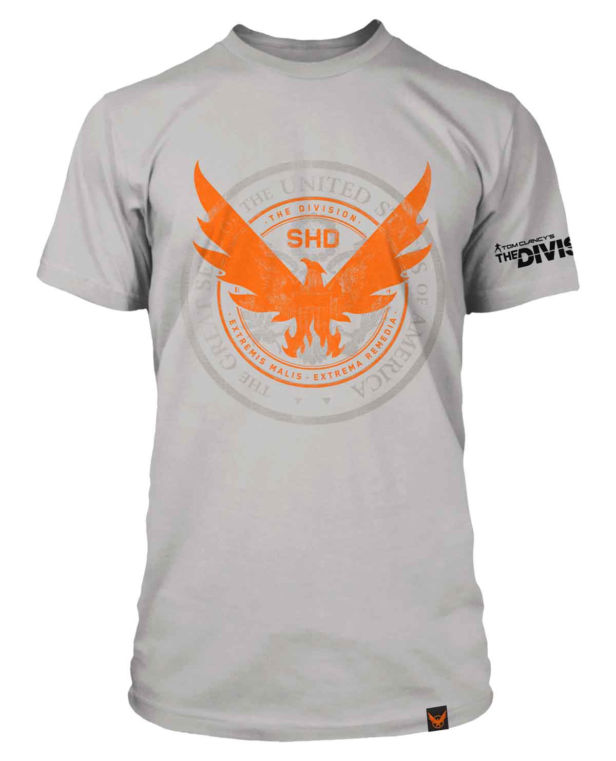 PLAYERA THE DIVISION 2 SEAL GRIS EXTRA GRANDE