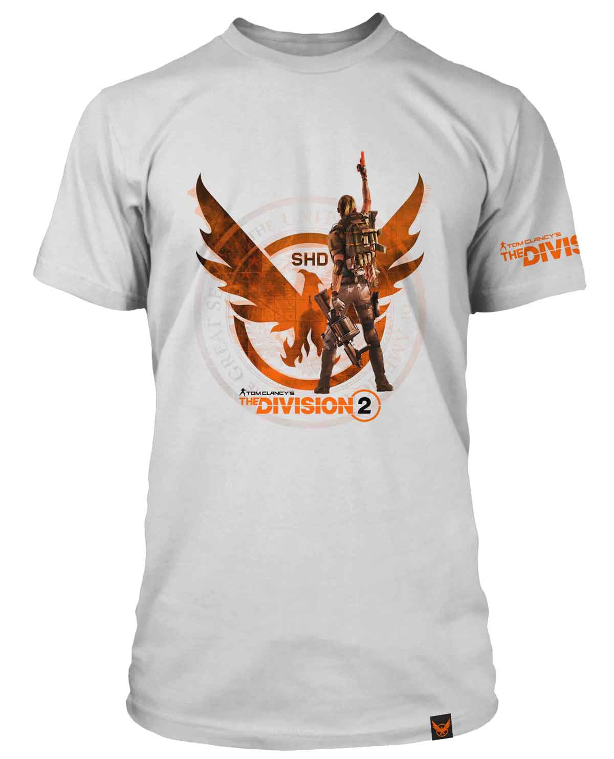 PLAYERA THE DIVISION 2 AGENT BLANCA MEDIANA