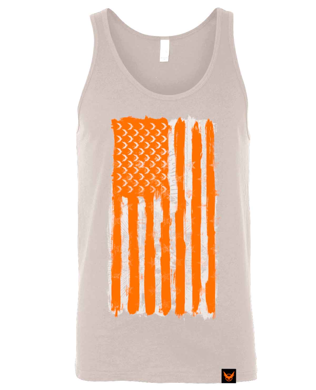 PLAYERA SIN MANGAS THE DIVISION 2 FLAG GRIS MEDIANA