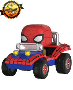FIGURA POP MARVEL SPIDER MAN WITH SPIDER MOBILE