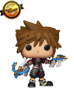 FIGURA POP KINGDOM HEARTS III SORA DUAL BLASTERS EXCLUSIVO GAMEPLANET