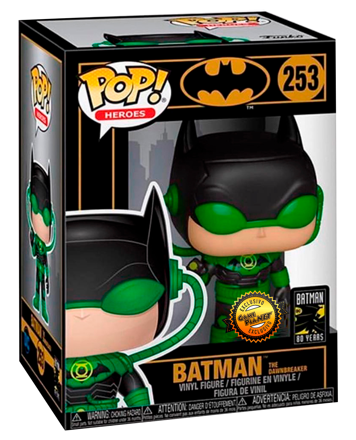 FIGURA POP BATMAN 80 ANIVERSARIO THE DAWNBREAKER EXCLUSIVO GAMEPLANET - Image 3