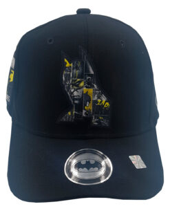 GORRA CLASICA BATMAN 80 ANIVERSARIO NEGRA