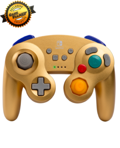 CONTROL NINTENDO SWITCH INALAMBRICO POWER A GAMECUBE ORO EXCLUSIVO GAMEPLANET