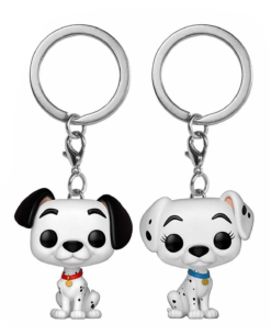 SET DE LLAVEROS POP DISNEY PONGO AND PERDITA