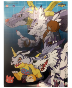 MINI POSTERS MISTERIOSOS DIGIMON