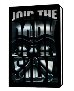 LIBRETA LEGO STAR WARS DARTH VADER NEGRA