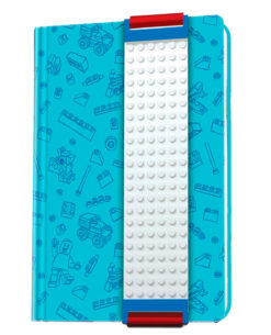LIBRETA LEGO CON BANDA AZUL