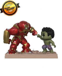 FIGURA POP MARVEL HULKBUSTER VS HULK