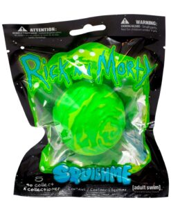 FIGURA ANTI ESTRES SQUISHME RICK AND MORTY 7 CM