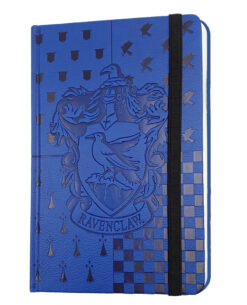 LIBRETA PASTA DURA HARRY POTTER RAVENCLAW CREST AZUL