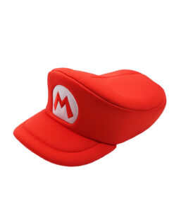 GORRA COSPLAY SUPER MARIO ROJA
