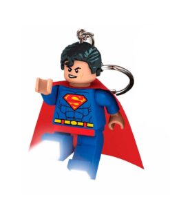 LLAVERO CON LUZ LED LEGO DC SUPERMAN