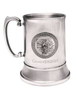 TARRO METALICO GAME OF THRONES CASA STARK