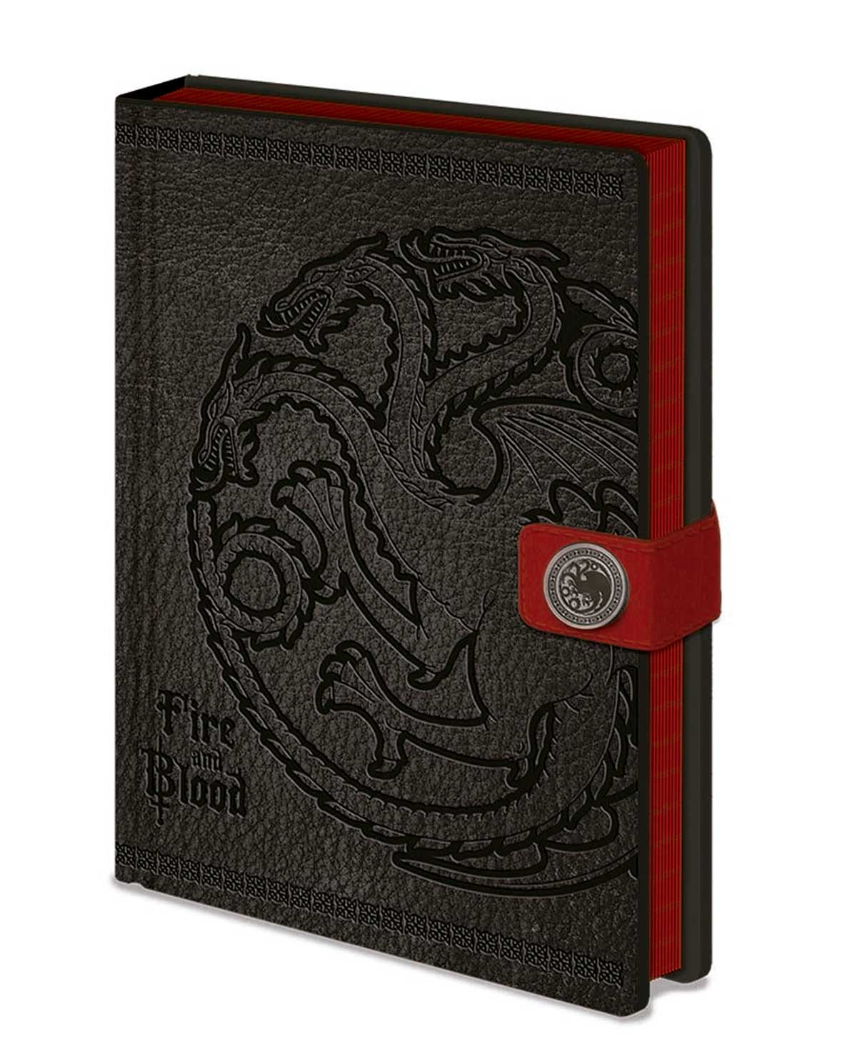 LIBRETA PREMIUM GAME OF THRONES TARGARYEN NEGRA