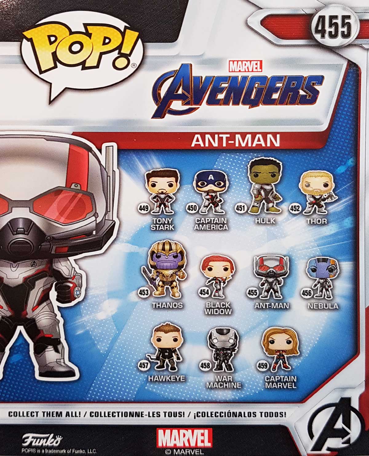 FIGURA POP AVENGERS ENDGAME ANT MAN - Image 3