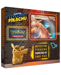 CAJA POKEMON TRADING CARD GAME DETECTIVE PIKACHU CHARIZARD GX CASE FILE