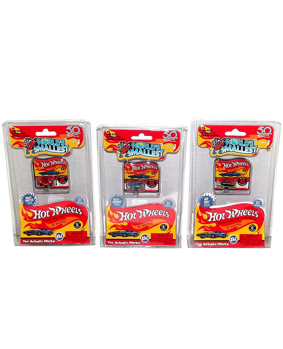 FIGURA WORLDS SMALLEST HOT WHEELS SERIES 3