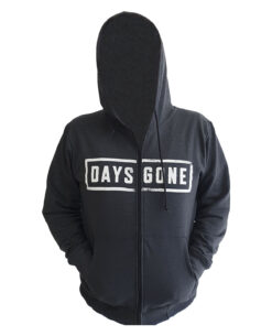 SUDADERA DAYS GONE LOGO NEGRA CHICA