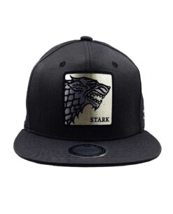 GORRA SNAPBACK GAME OF THRONES CASA STARK NEGRA