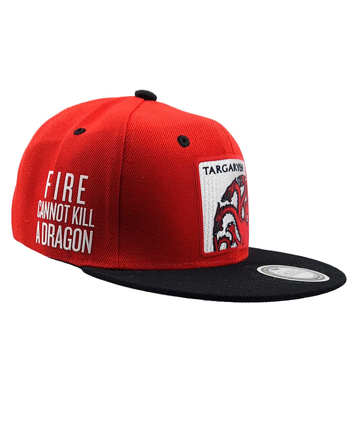 GORRA SNAPBACK GAME OF THRONES CASA TARGARYEN ROJA - Image 3