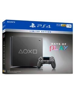 CONSOLA PLAYSTATION 4 SLIM 1TB DAYS OF PLAY STEEL GRAY EDICION LIMITADA