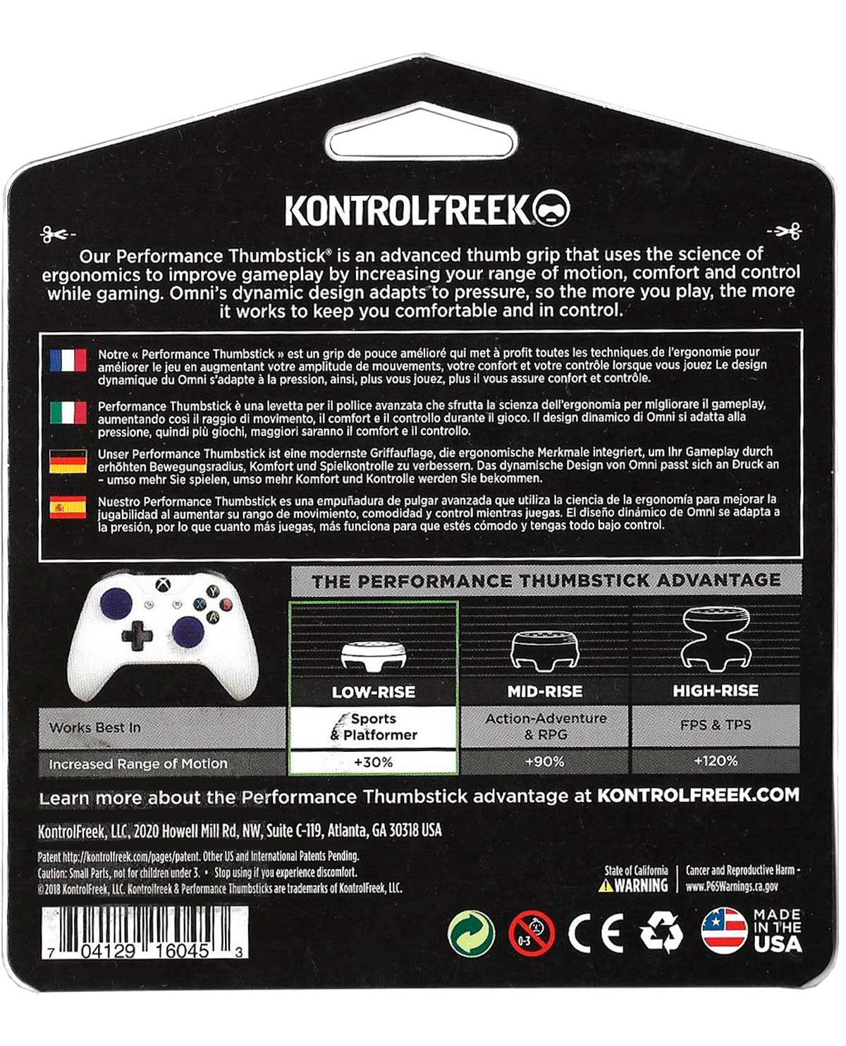 PROTECTORES DE GOMA PARA JOYSTICK CONTROL XBOX ONE OMNI - Image 2