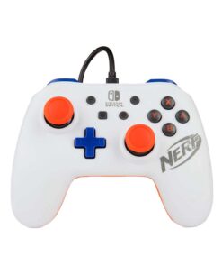 CONTROL NINTENDO SWITCH ALAMBRICO POWER A NERF BLANCO EXCLUSIVO GAMEPLANET
