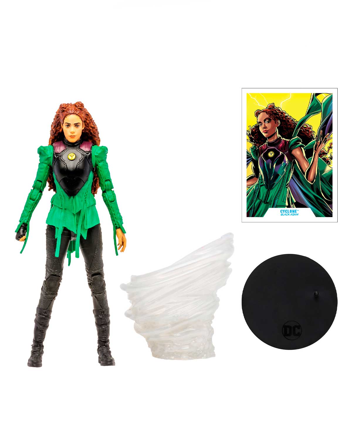 FIGURA DE ACCION MCFARLANE BLACK ADAM CYCLONE - Image 3