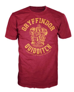 PLAYERA HARRY POTTER GRYFFINDOR QUIDDITCH ROJA CHICA