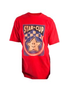 PLAYERA MARIO KART STAR CUP ROJA MEDIANA