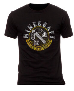 PLAYERA MINECRAFT EXPLORE CREATE SURVIVE NEGRA MEDIANA