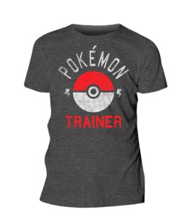 PLAYERA INFANTIL POKEMON POKEMON TRAINER GRIS MEDIANA