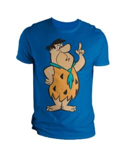 PLAYERA LOS PICAPIEDRA PEDRO PICAPIEDRA AZUL GRANDE