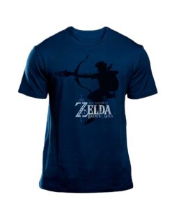 PLAYERA THE LEGEND OF ZELDA BREATH OF THE WILD LINK SHADE AZUL MEDIANA