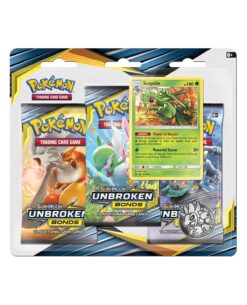 TRIPLE SOBRE POKEMON TRADING CARD GAME SUN AND MOON UNBROKEN BONDS