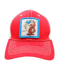 GORRA TRUCKER REN Y STIMPY ROJA